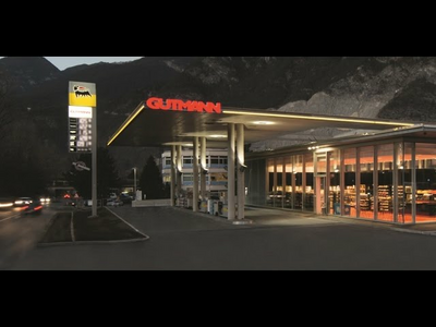 GUTMANN: Zeitraffer Umbau Tankstelle Kematen ENI Tankstelle Kematen Umbau Video