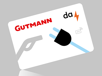 Gutmann und da emobil Tank- & Ladekarte