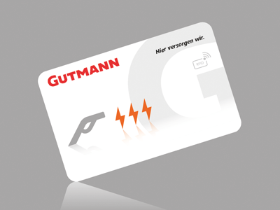 Gutmann da emobil Hybrid Tank- und Ladekarte