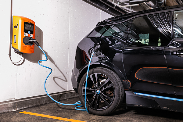Auto mit Wallbox