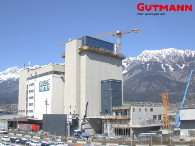 Pelletsspeicher Baufortschritt