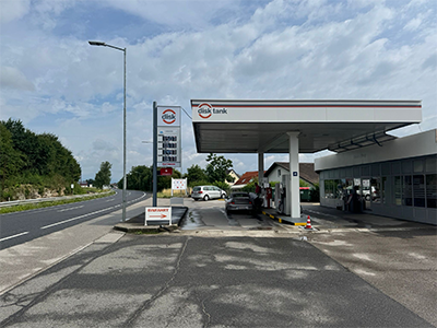 Neue DISK Tankstelle Purgstall 