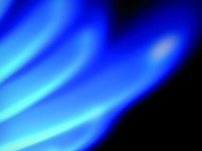 Erdgas Flamme